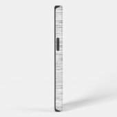 おしゃれな静電気テクスチャー iPhoneケース (右側面)