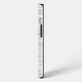 おしゃれな静電気テクスチャー iPhoneケース (左側面)