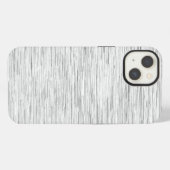 おしゃれな静電気テクスチャー iPhoneケース (裏面横)