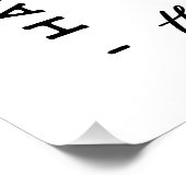 おしゃれな面白い考えすぎる人のための名言 ポスター (コーナー)