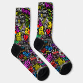 おしゃれな靴下を購入するなら 00355 Chaos Overload Socks ソックス (右)