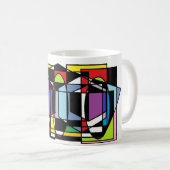 おしゃれな飾れるマグカップ コーヒーマグカップ (正面右)