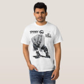 おしゃれな骸骨ファッション Tシャツ (正面フル)