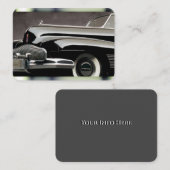 おしゃれな高級車。 名刺 (正面/裏面)