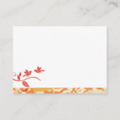 おしゃれな鳥かごの結婚式披露宴 エンクロージャーカード (裏面)