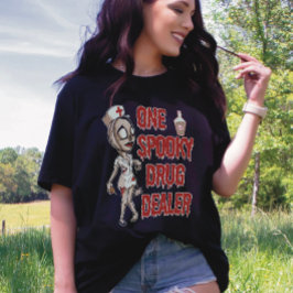おしゃれな麻薬の売人の一人がハロウィーンを楽しむ Tシャツ
