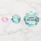 おしゃれな15歳・16歳の誕生日を彩る宝石 コンフェッティ (裏面)