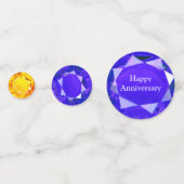 おしゃれな45周年記念宝石 コンフェッティ (正面)