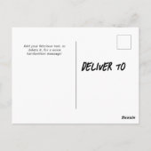 おしゃれな6枚の写真 オリジナル グリーティング カード (裏面)