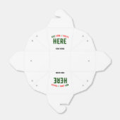 おしゃれな 現代の カスタマイズ可能な 白い 検証済みの ブランド フェイバーボックス (折り畳みなし)