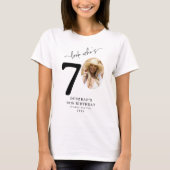 おしゃれな「70歳だね」70歳の誕生日 Tシャツ (正面)