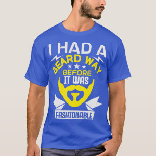 おしゃれになる前に髭を生やしていた Tシャツ