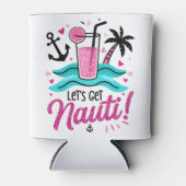 おしゃれに乾杯！　ナウティ バチェロレッテ 缶クーラー (正面)