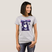 おしゃれアニメ女子ゴス調デザイン Tシャツ (正面フル)