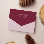 おしゃれオーバーレイ結婚式招待状 オールインワン招待状