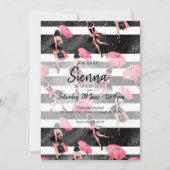 おしゃれガール 招待状 (正面)