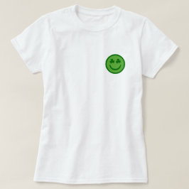 おしゃれクローバーのハッピー フェイス Tシャツ