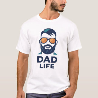 おしゃれサングラスお父さん Tシャツ