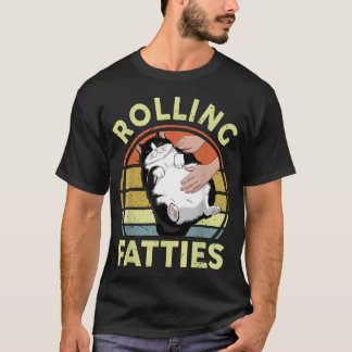 おしゃれタキシードキャット 愛猫家ギフト パパ ママ Tシャツ