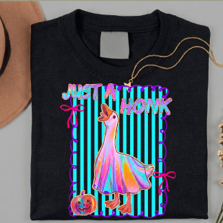 おしゃれハロウィン おばけ ガチョウ ゴースト Tシャツ