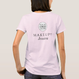 おしゃれビジネス従業員ネームロゴメイクスタジオ Tシャツ
