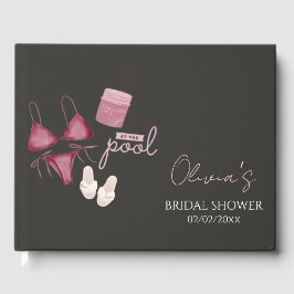 おしゃれボヘミアンブライダルシャワープールパーティー ゲストブック