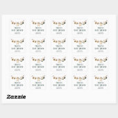 おしゃれポロテディベアベビーシャワー スクエアシール (シート)