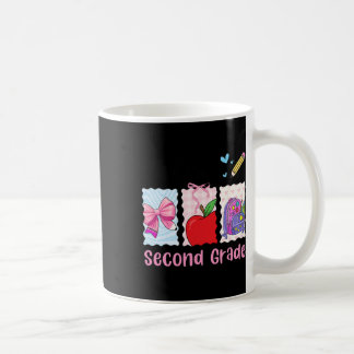 おしゃれ女子の二年生の新学期の挨拶 お茶 コーヒーマグカップ