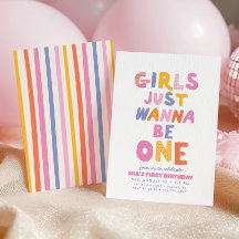 おしゃれ女子は1歳になるのが夢 Retro + Preppy 1st Birthday