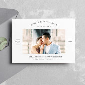 おしゃれ&シンプルな結婚式のご案内 セーブザデート