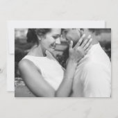 おしゃれ ニュートラル フラワーフォト ウェディング延期 (裏面)