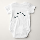 おしゃれ ハッピー ハロウィン ノーム ベビーボディスーツ (裏面)