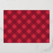 おしゃれ フォト メリークリスマス ホリデー シーズン 限定 foil クリスマス カード (裏面)