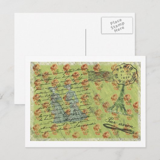 おしゃれ ポストカード (正面/裏面)