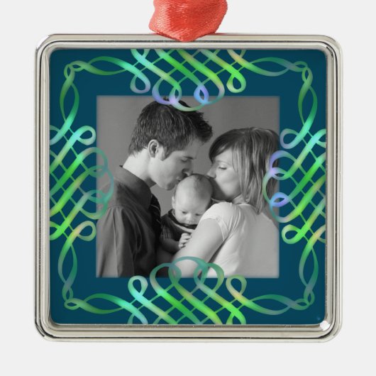 おしゃれ メタルオーナメント (正面)