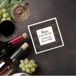 おしゃれ！婚約パーティーのナプキン スタンダードカクテルナプキン