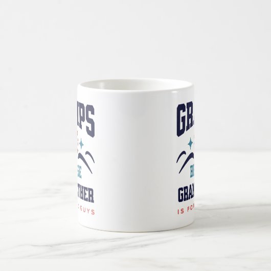 おじいさんが年取り用だからグランプおもしろいス コーヒーマグカップ (中央)