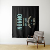 おじいさんが年老いた人のためだから タペストリー (インサイチュ)