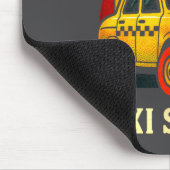 おじいさんのタクシーサービス - 面白いタクシー運転手の名言 マウスパッド (コーナー)