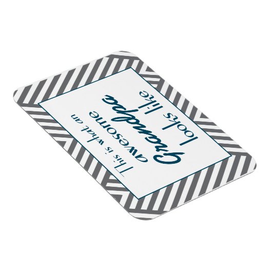 おじいさんはこ素晴らしこに見える マグネット (右側)