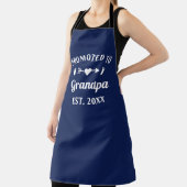 おじいさんアヴェログランプスパパおじいちゃんに昇進 エプロン (インサイチュ)