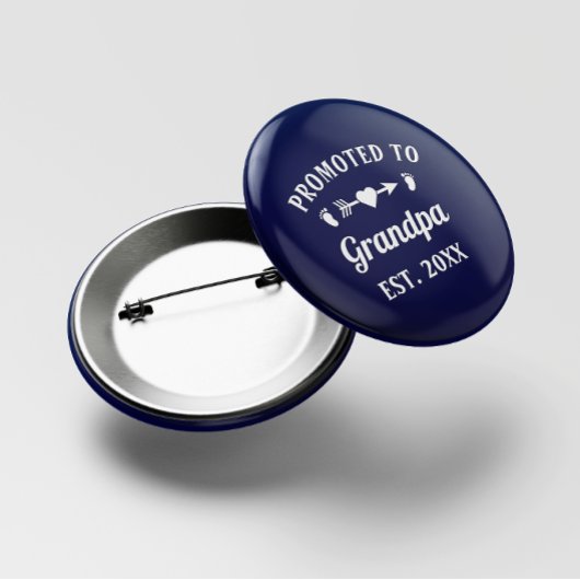 おじいさんアヴェログランプスパパおじいちゃんに昇進 缶バッジ