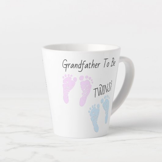 おじいさん双子になるカスタム発表 カフェラテマグ (右アングル)