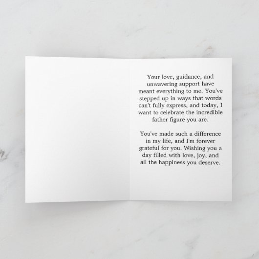 おじいさん用ハッピー父のデイカード シーズンカード (内部)