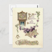 おじいさ忘れん時計のメ葉ーン ポストカード (正面/裏面)