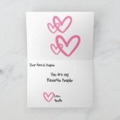 おじいちゃんおばあちゃんの日ベストエバーカスタマイズグリーティングカード シーズンカード (内部)