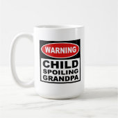 おじいちゃんおもしろい コーヒーマグカップ (左)