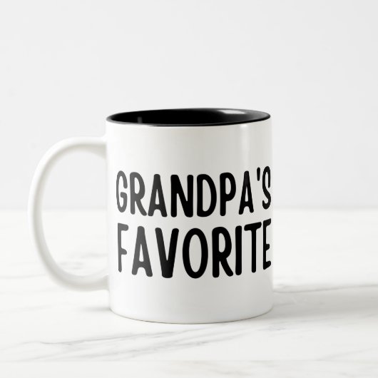おじいちゃんお気に入りの ツートーンマグカップ (左)