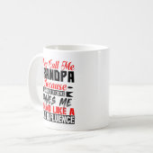 おじいちゃんお父さんの日と呼ばれる コーヒーマグカップ (正面左)