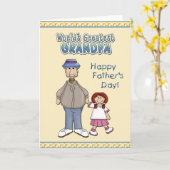 おじいちゃんお父さんの日のカード カード (黄色い花)